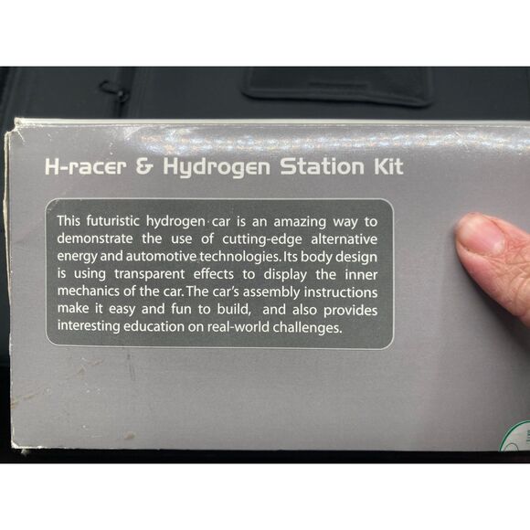H Racer Solar Cell Hydrogen fueled toy car kit car NOT Working as is - Picture 8 of 8